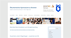 Desktop Screenshot of oegym.de